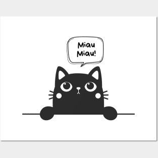 Miau Miau! Posters and Art